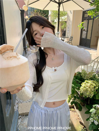 ice silk sun cardigan