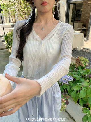 ice silk sun cardigan