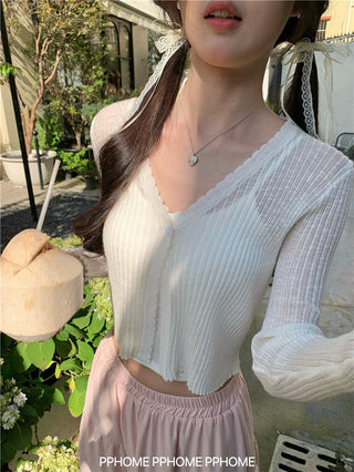 ice silk sun cardigan