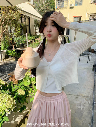 ice silk sun cardigan