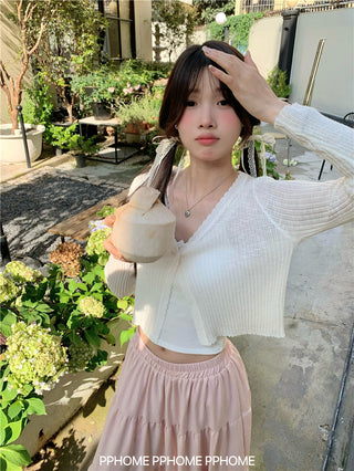 ice silk sun cardigan