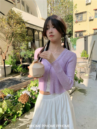ice silk sun cardigan