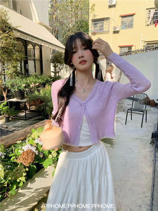 ice silk sun cardigan
