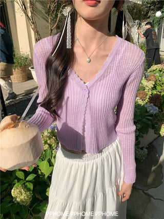 ice silk sun cardigan