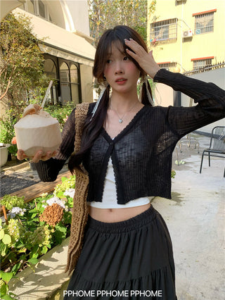 ice silk sun cardigan