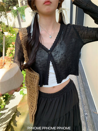 ice silk sun cardigan