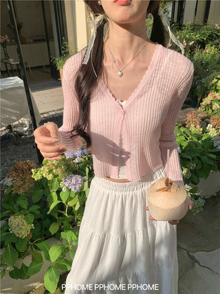 ice silk sun cardigan