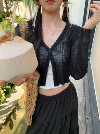 ice silk sun cardigan