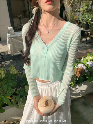 ice silk sun cardigan