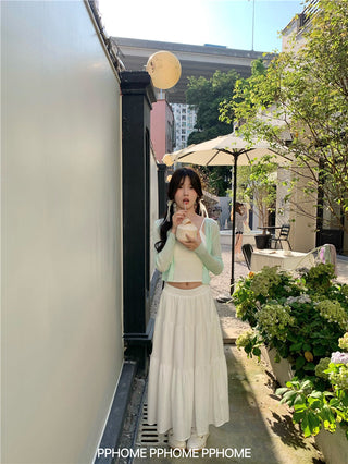 ice silk sun cardigan