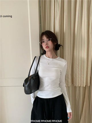 cartoon white tee top