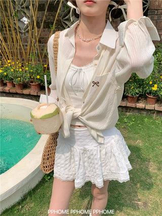 ballet bow sun shirt