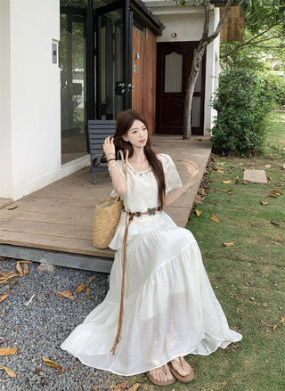 hollow sun protection blouse