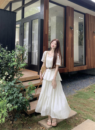 hollow sun protection blouse