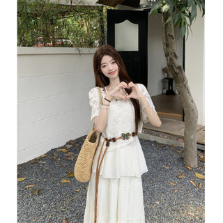 hollow sun protection blouse