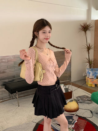 white drawstring base Top