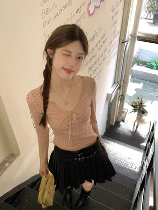 white drawstring base Top