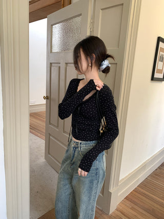 white drawstring base Top