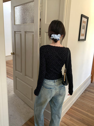 white drawstring base Top