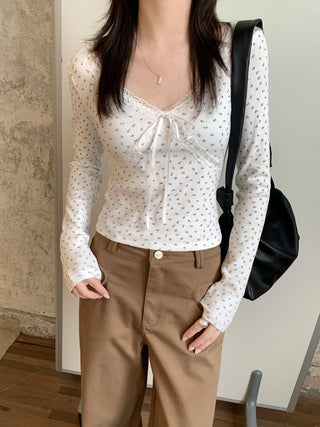 white drawstring base Top