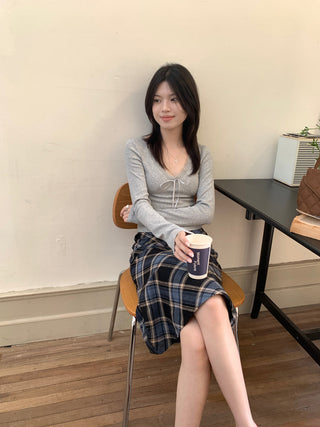 white drawstring base Top