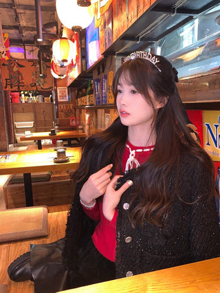 classic lace sling top