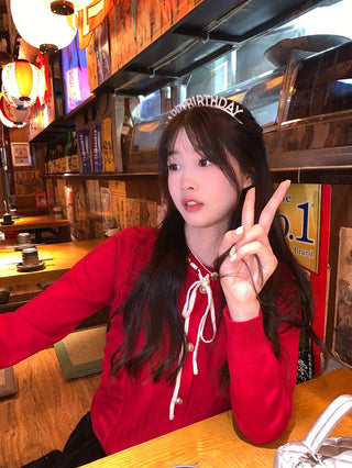 classic lace sling top