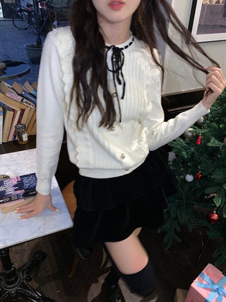 classic lace sling top