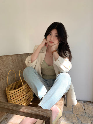 striped sun protection shirt