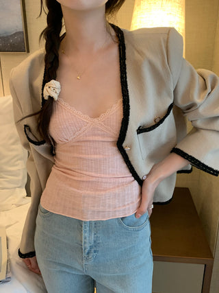 striped sun protection shirt