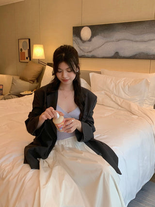 striped sun protection shirt