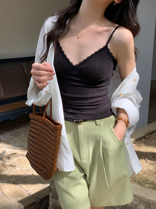 striped sun protection shirt