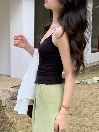 striped sun protection shirt