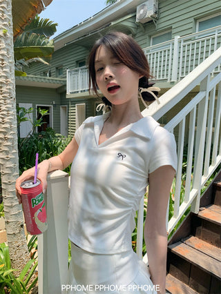 doll collar sport shirt