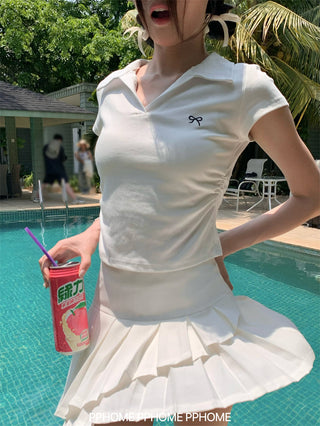 doll collar sport shirt