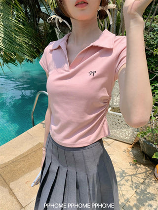 doll collar sport shirt