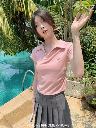 doll collar sport shirt