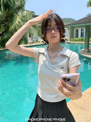 doll collar sport shirt