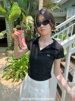 doll collar sport shirt