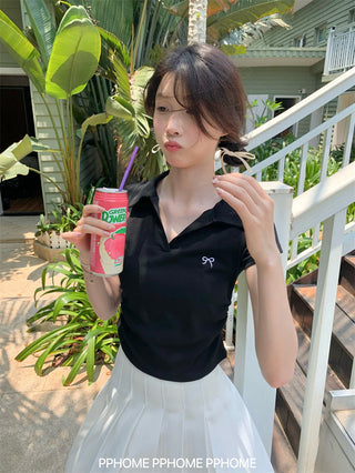 doll collar sport shirt