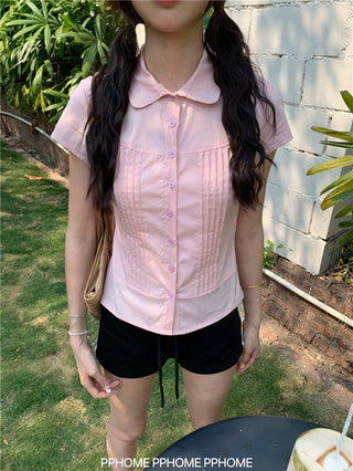 swing collar tee top