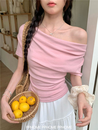 right-angle round tee top