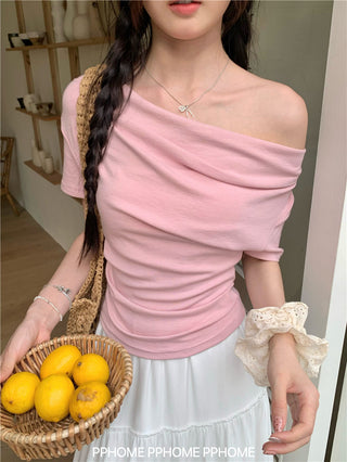 right-angle round tee top