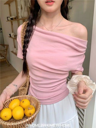 right-angle round tee top