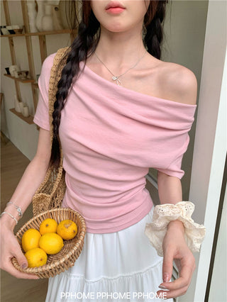 right-angle round tee top