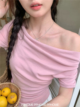 right-angle round tee top