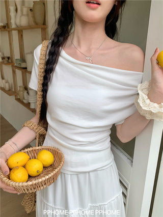 right-angle round tee top