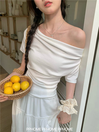 right-angle round tee top