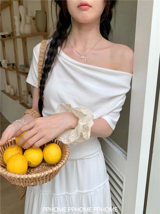 right-angle round tee top