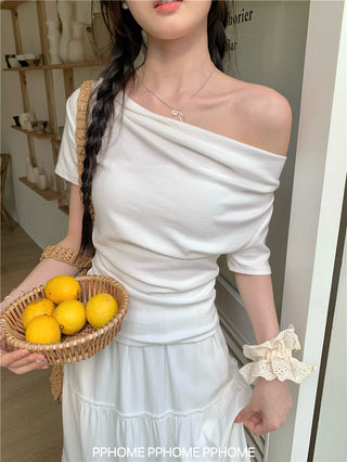 right-angle round tee top